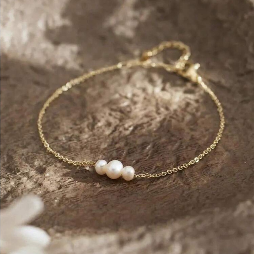 Pearl Bracelet M1727 - Picture 2 of 4